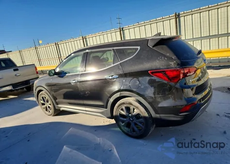 2017 Hyundai Santa Fe Sport z USA, uszkodzony, nr VIN 5NMZWDLA1HH042254